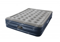67600 Bestway Надувная кровать Cornerstone Airbed, 203х152х43см, встроенный электронасос