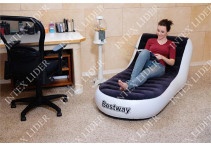75064 Надувной шезлонг Chaise Sport Lounger 165х84х79 см Bestway