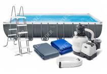 56418 Каркасный бассейн круглый  BestWay, 366х100см, фильтр-насос картр 2006 л/ч (28218, 56088)